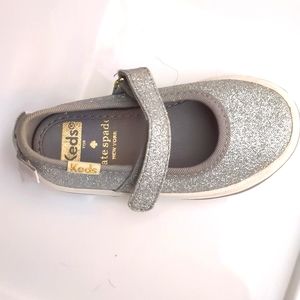Keds x Kate Spade Sloane Glitter Mary Jane Sneaker Toddler Girl 5.5